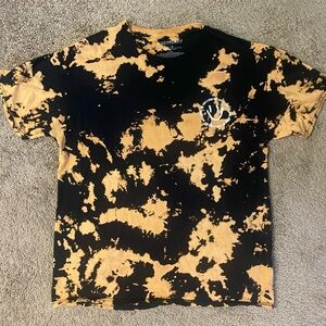 Chemistry Unisex Adult Acid Wash Tie Dye “Choose Happy” Graphic T-Shirt